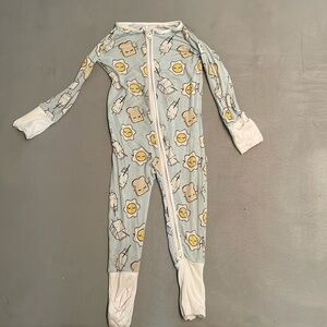 Little Sleepies Breakfast Buddies zippy 6-12 months